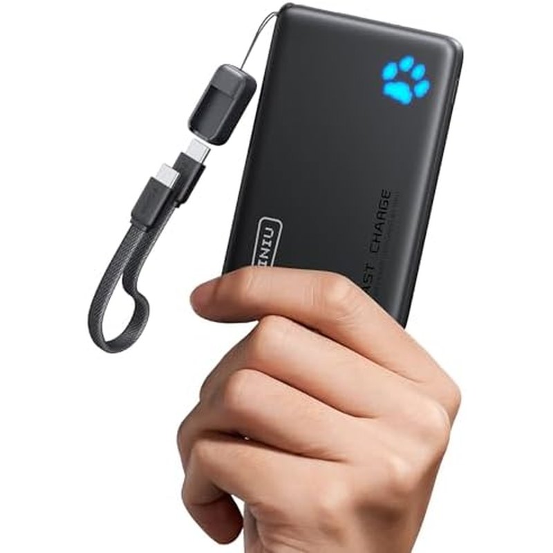 INIU 10,000 mAh 45 W Travel Power Bank