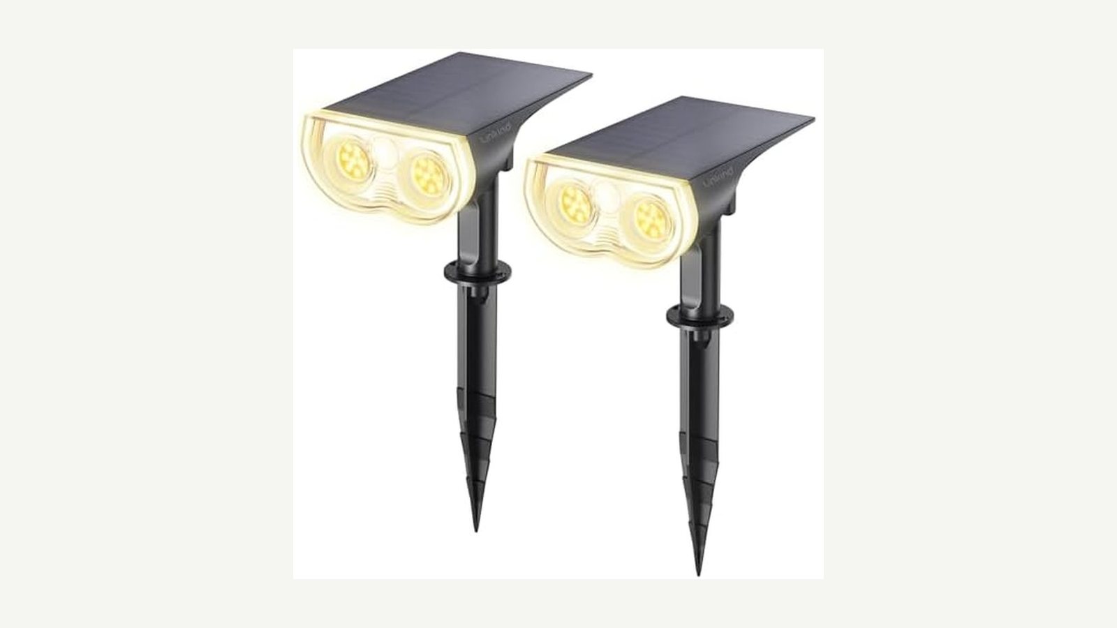 Linkind solar landscape spotlight on a plain background