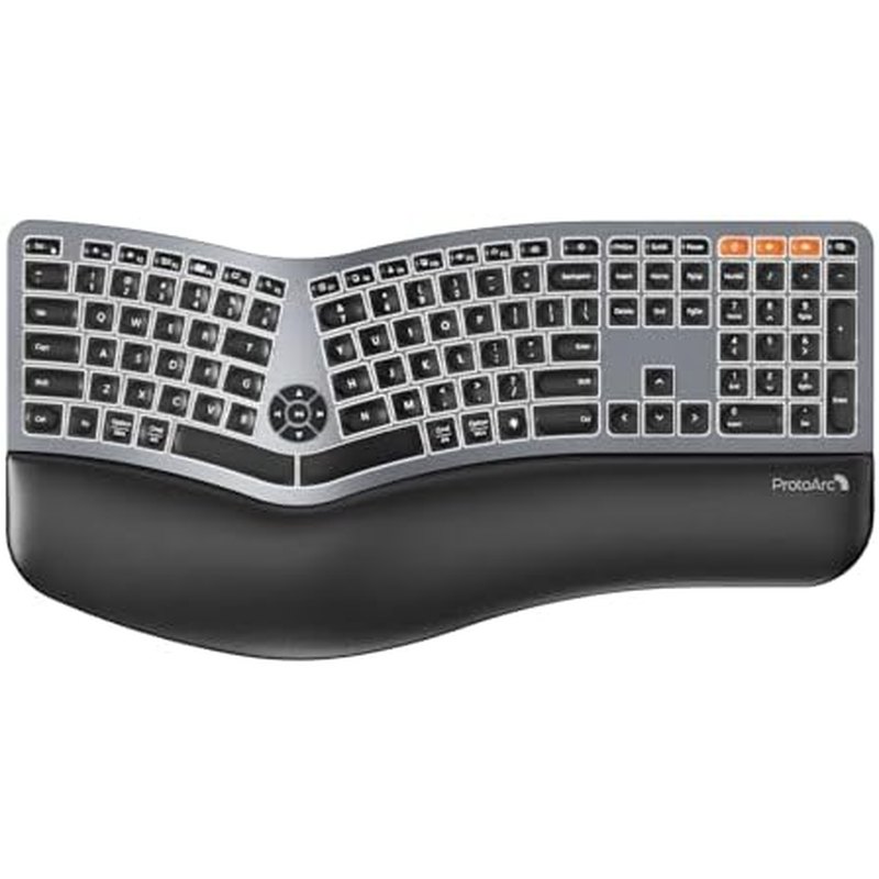 ProtoArc EK01 Plus Backlit Ergonomic Keyboard