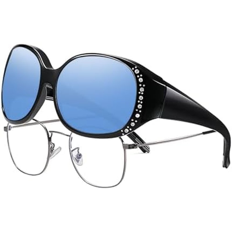 HAOLOTA Polarized Fit-Over (rhinestone temples)