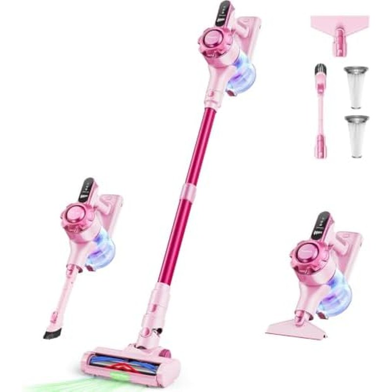 Trucozie 8-in-1 Cordless Stick Vacuum (45 min)
